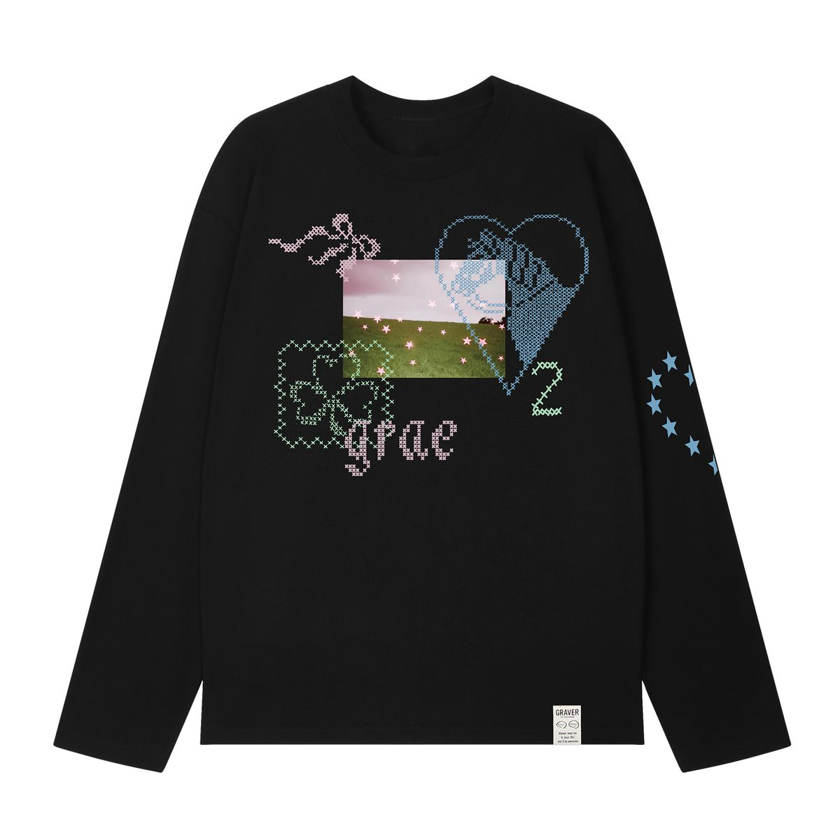 [GRAVER] DREAMY Long Sleeve T-shirt (3種)