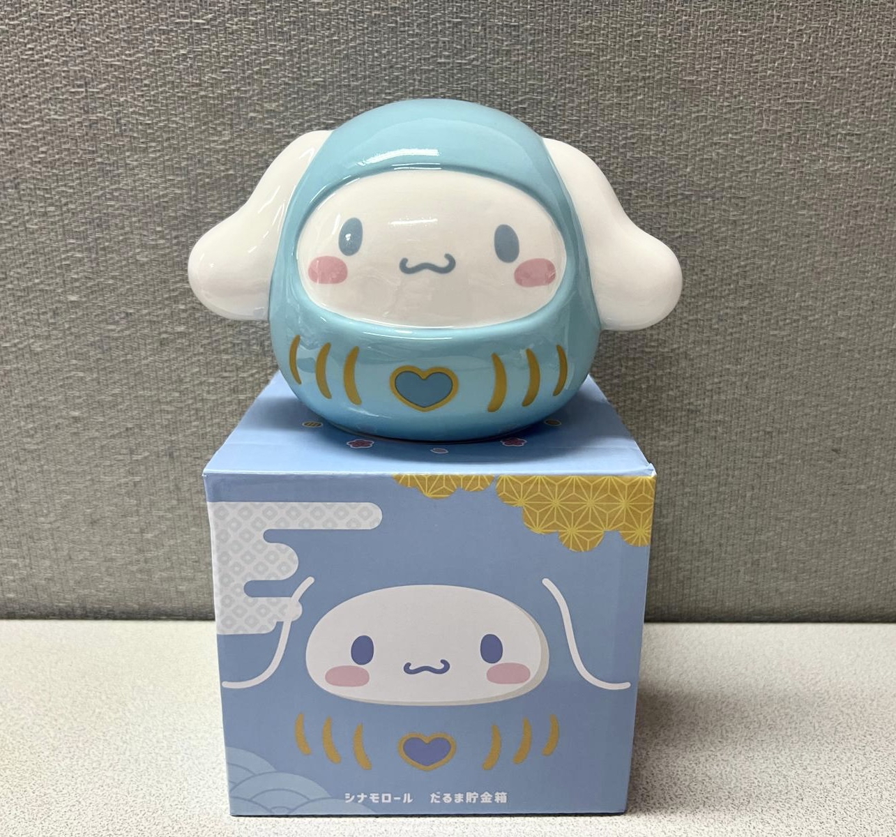 🎌日本直送🎌玉桂狗 達摩造型錢罌