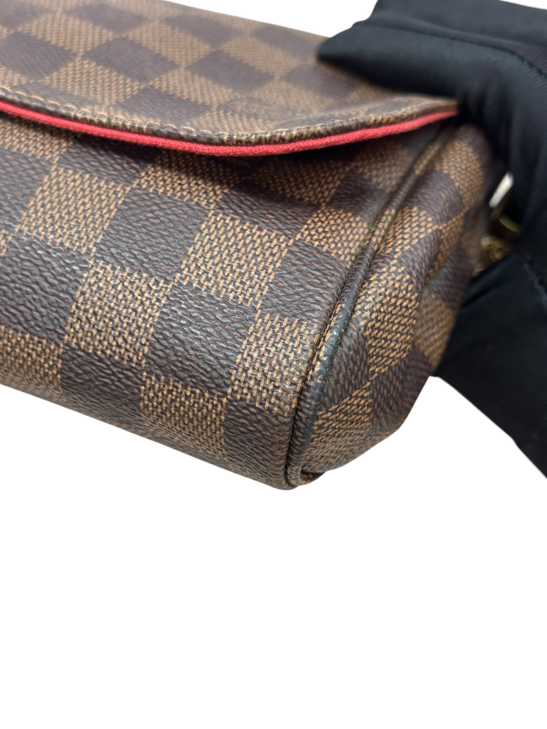 Pre-owned Louis Vuitton Damier Ebene Favorite MM bag / Product Code: 081202