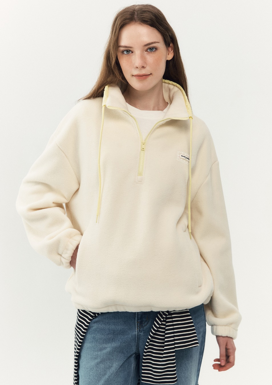 Marie Claire Fleece Half Zip-Up