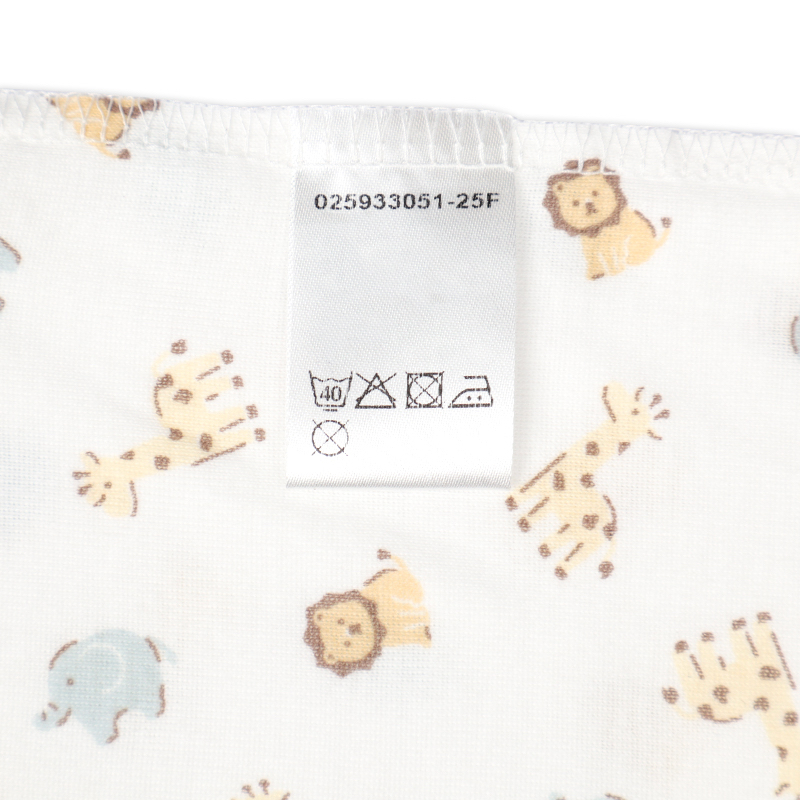 🇯🇵預訂 日本直送🇯🇵動物印花純棉前開式短袖包屁衣兩件套