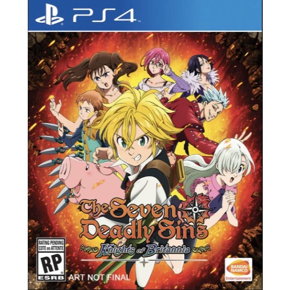 (🔥FLASH SALE🔥) 7 Deadly Sins Knight of Brittania Full Game (PS4 & PS5) Digital Download