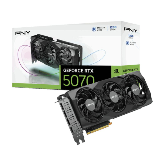 (🔥NEW RELEASE🔥) PNY NVIDIA Geforce RTX 5070 12GB GDDR7 PC Graphics Card (Brand New Full Set)