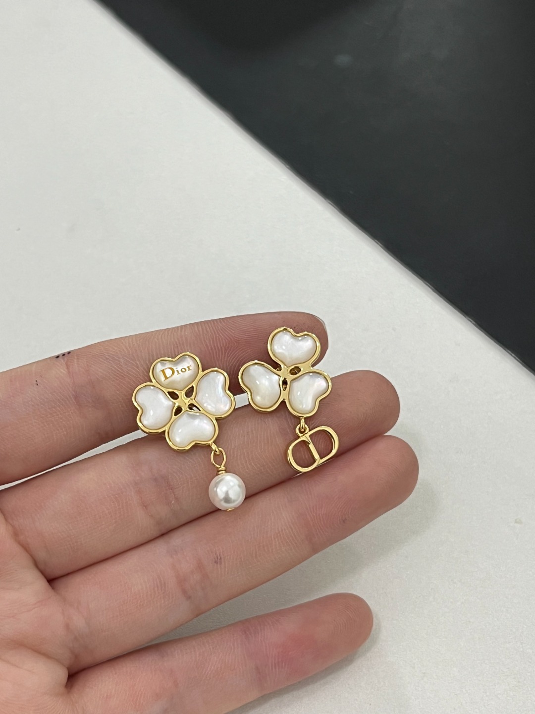 【原單】Dior Sparkling Clover 耳環 - 禮盒裝