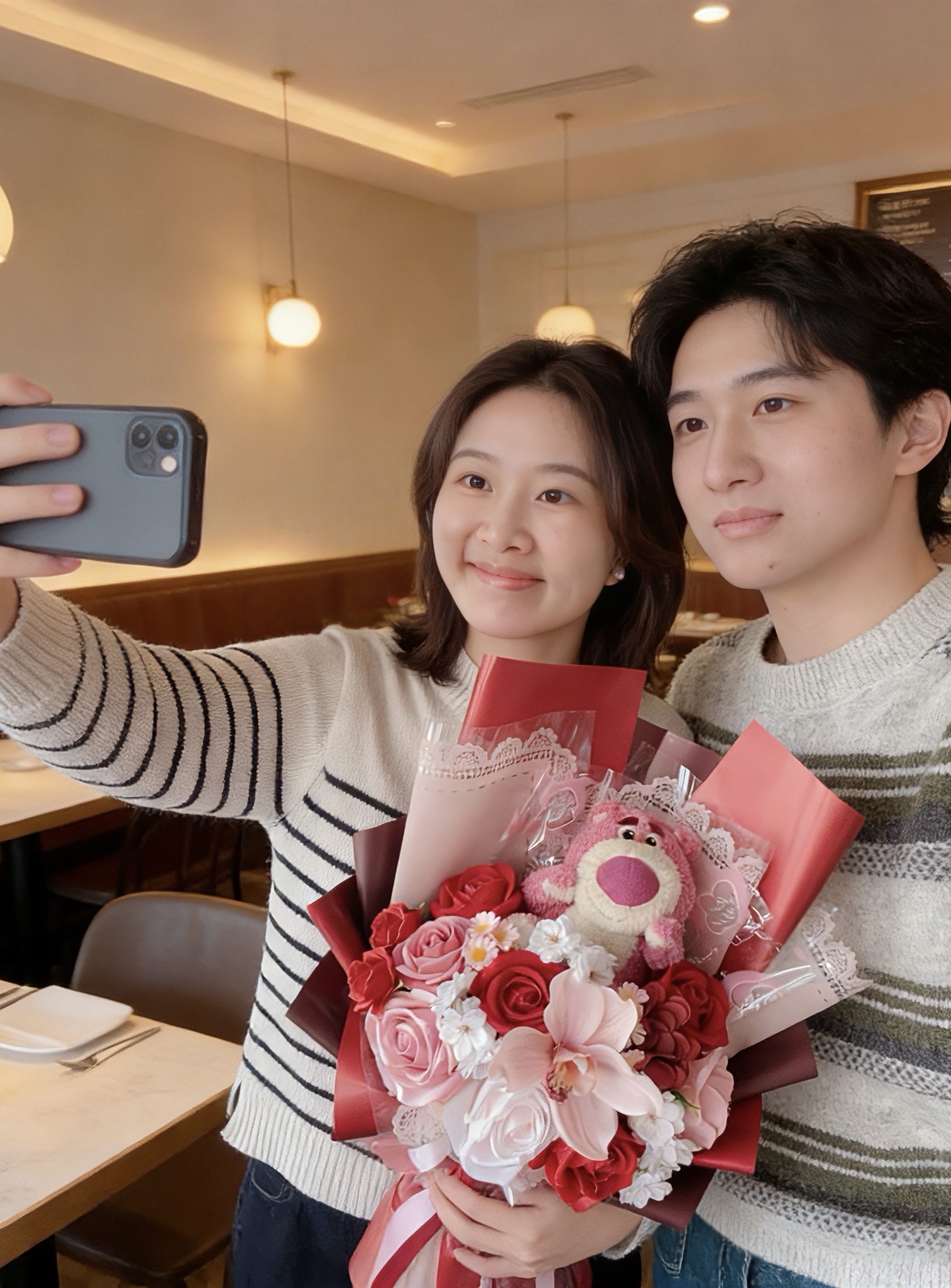 (現貨)勞蘇公仔花束