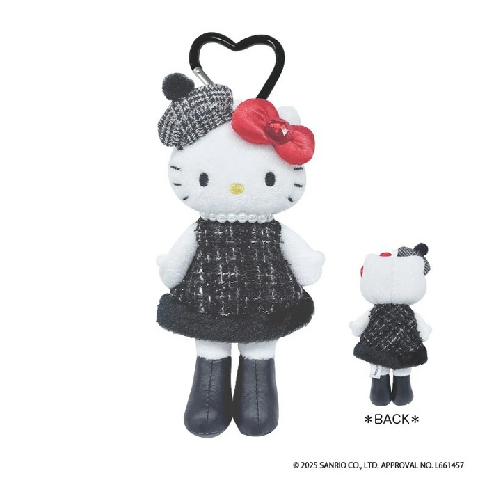 日本直送 Hello Kitty 附登山扣吉祥物公仔 