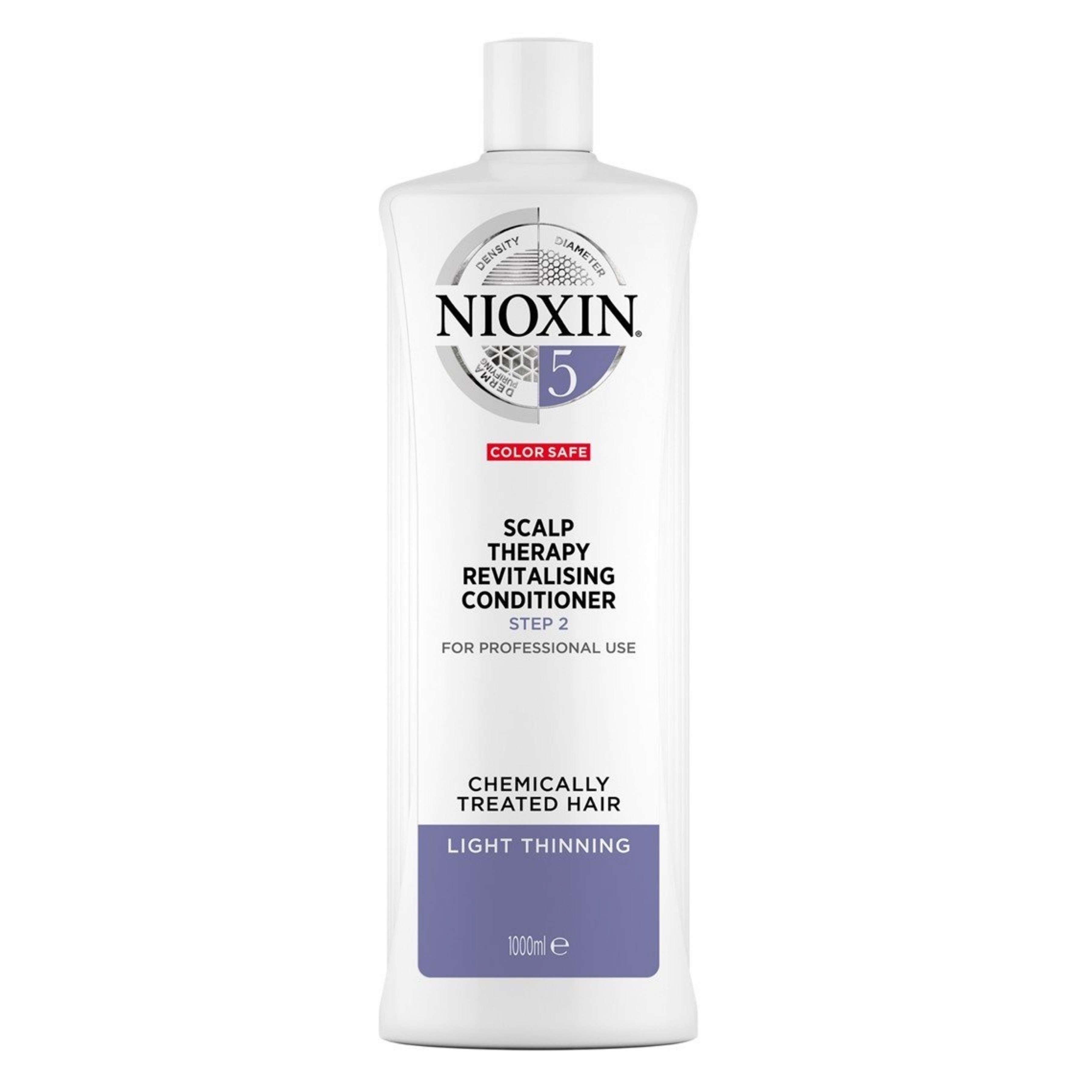 NIOXIN Scalp Therapy Conditioner System 5 for Chemically Treated Hair Light Thinning 麗康絲5號防脫護髮素 - 漂染電髮質、輕度稀疏適用 1000ml 