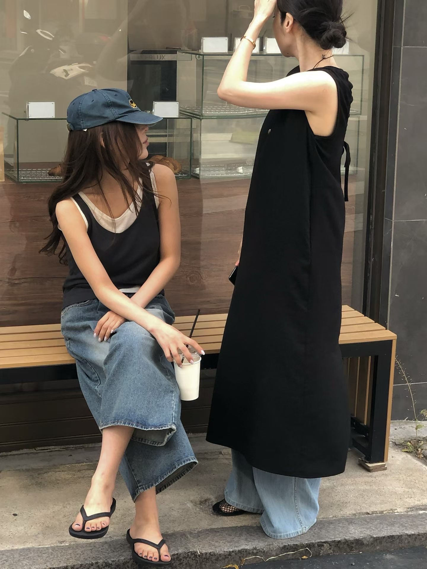 東大門女裝 | 2Layer Sleeveless 