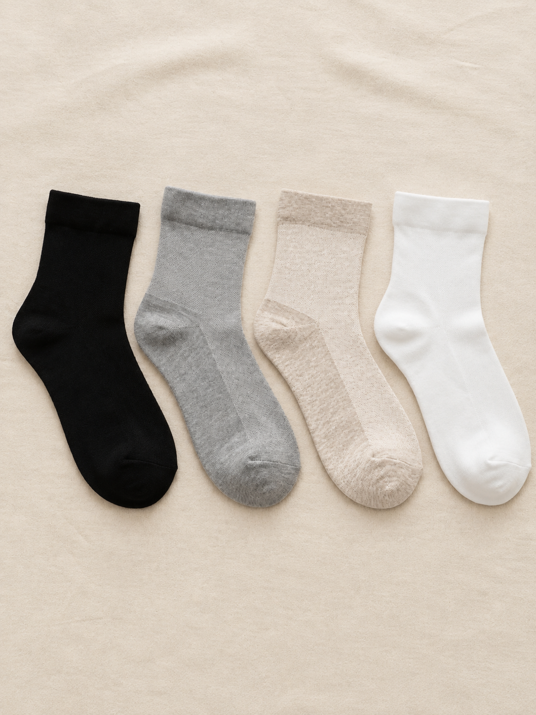 Korean Maternity Socks No Pressure Mid Crew Socks
