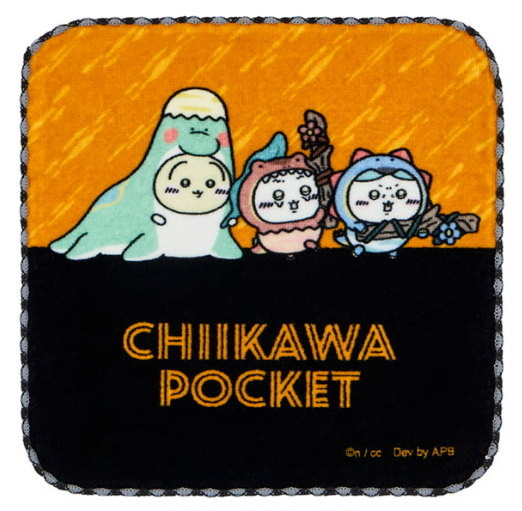 🌸 【預訂】Mini Towel - Chiikawa 恐龍樂園 21/8新品