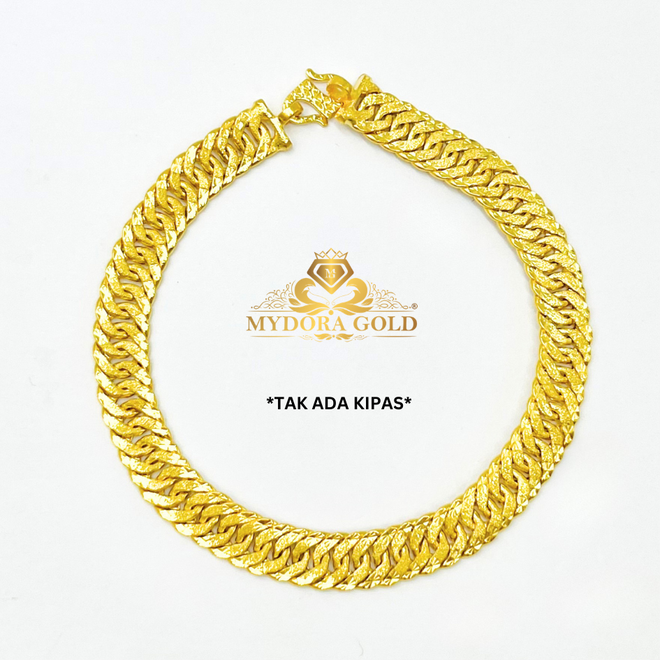 MYDORA Rantai Tangan Lipan Kait / Kait 2 | EMAS 916/22K
