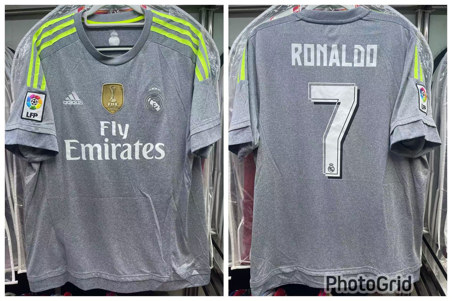 2015-16 Real Madrid Away Shirt #7 RONALDO Size L