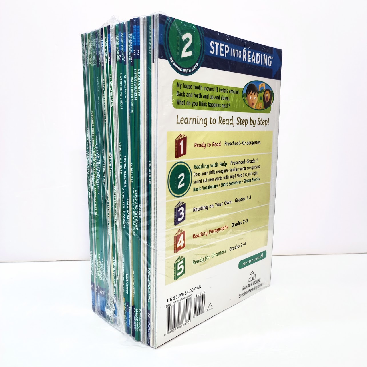 Step into Reading Level 1- Level 5  分級閱讀經典 小達人點讀版 B152