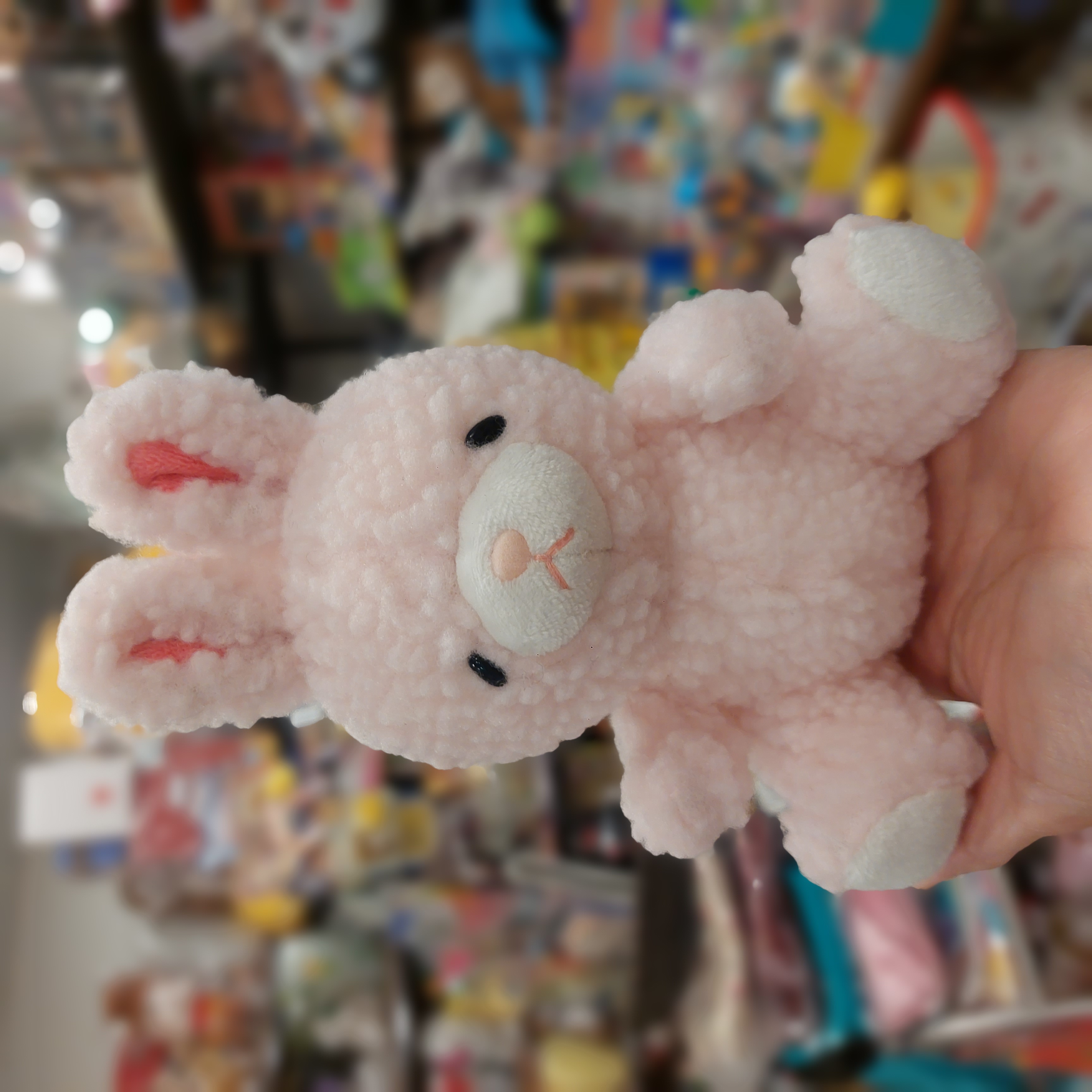 日本 SHINADA 復古毛茸茸 動物小公仔 羊仔，兔兔，小狗 三款選