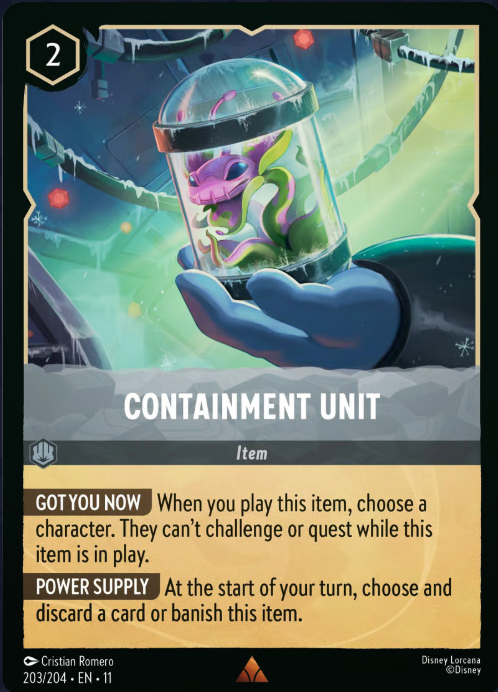 203/204 Containment Unit R