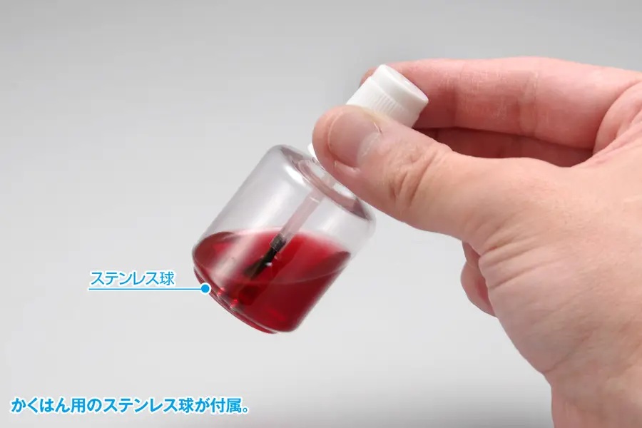 Plastic Bottle With Brush (Thick Bottle, Large Brush)