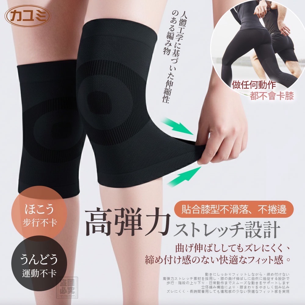 （約5月中到貨）🇯🇵日本カユミ佳由美-加厚款磁石循環發熱護膝1雙入💕