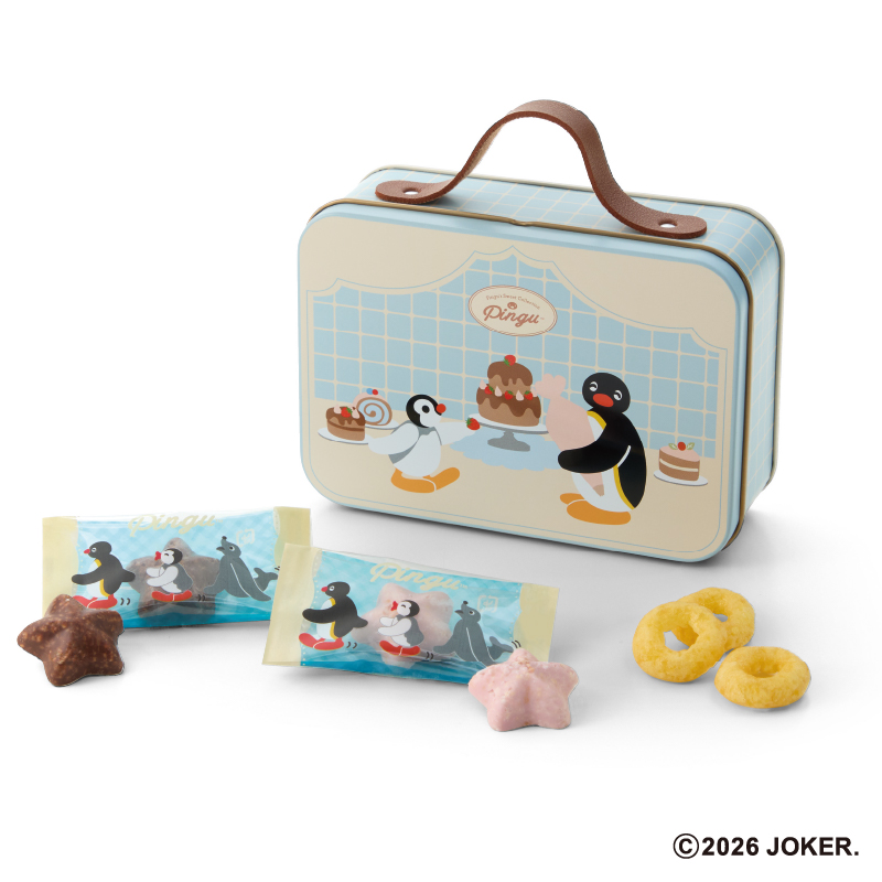 PINGU 企鵝家族 PINGU 出遊趣鐵罐 (3入)