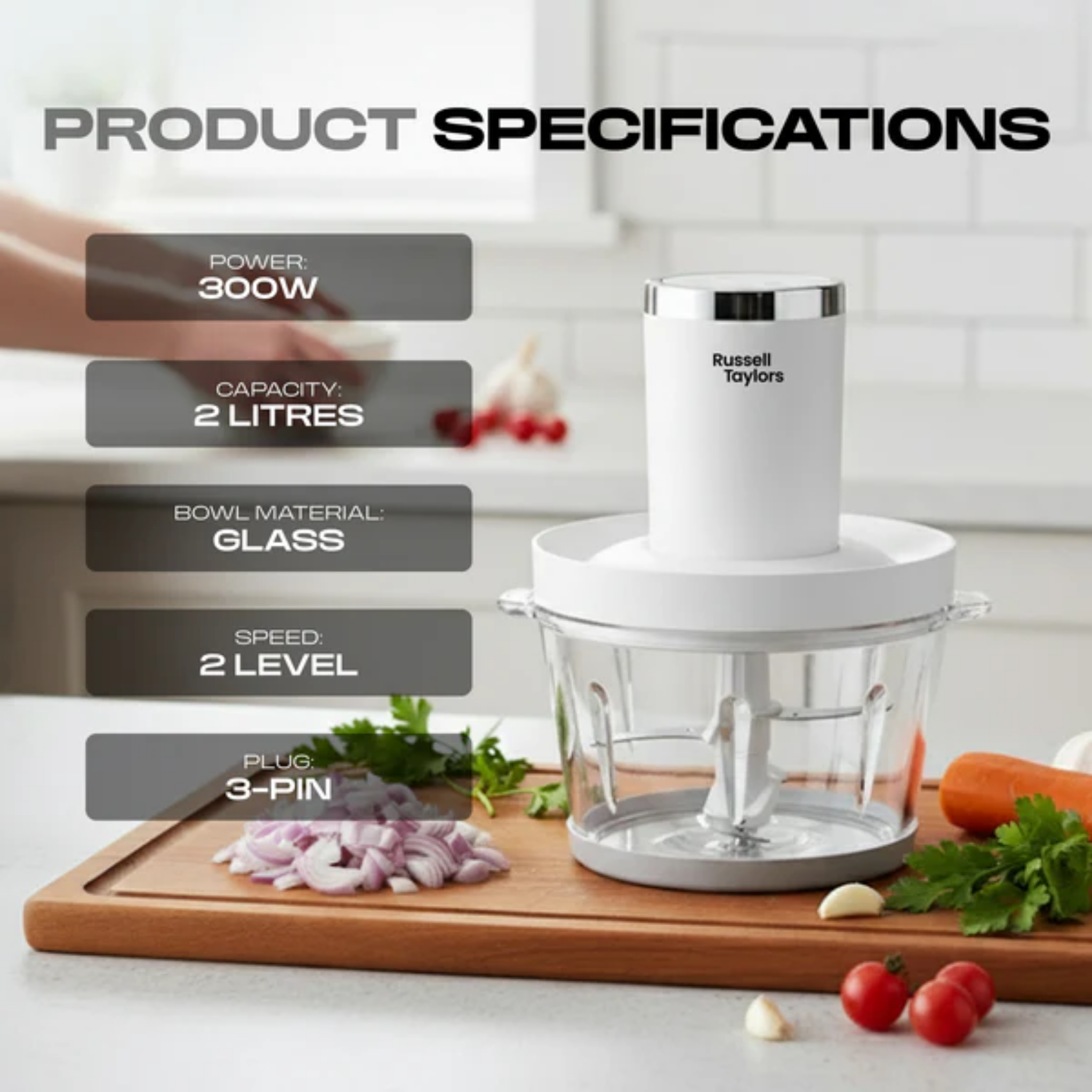 Russell Taylors Mini Food Chopper (FC2)