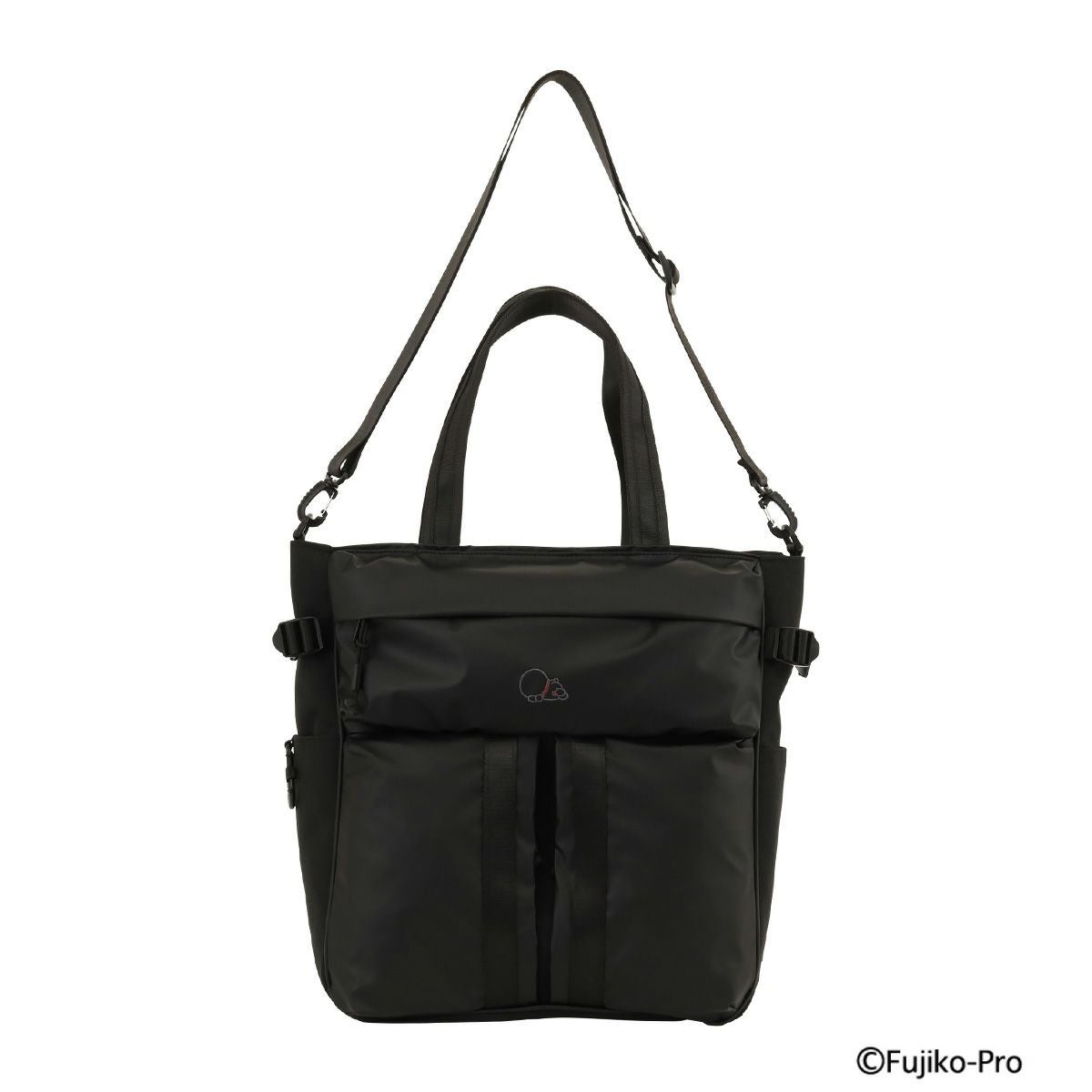 [訂購] 多啦A夢手提袋 斜孭袋 旅行袋 暗黑系列 叮噹刺繡 登山扣 | Doraemon袋 禮物