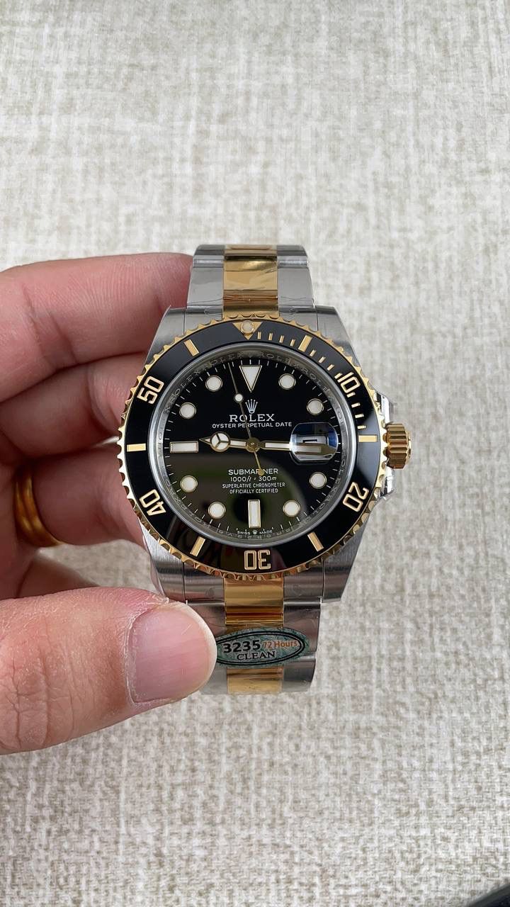 Rolex潜航者间金黑水鬼41mm 上海3235机芯🌟