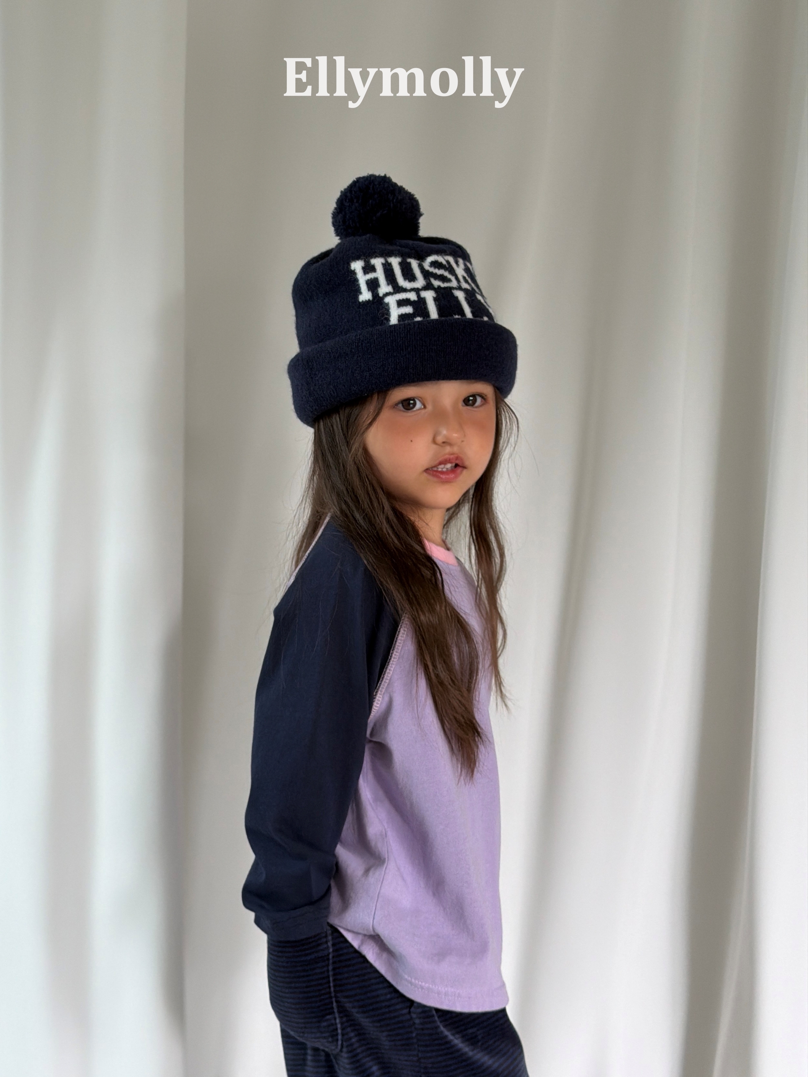 Ellymolly | Husky Pom-Pom Beanie