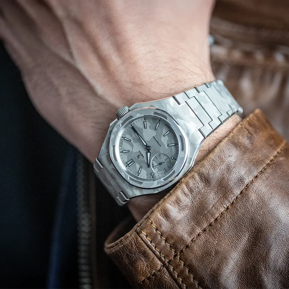YEMA - Wristmaster Slim Small Seconds CMM.29 Camo Special Edition 迷彩特別版 - 76.26.29.09.SNL.M