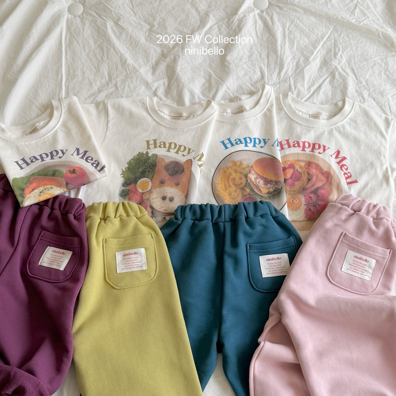Ninibello | Happy Meal T-shirt (+ Adult)(親子裝)  