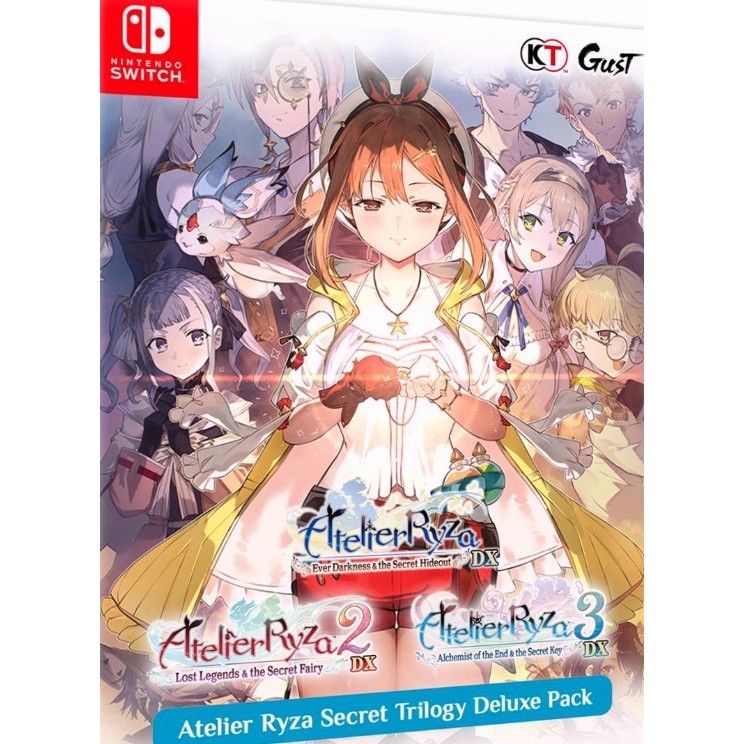(🔥NEW RELEASE🔥) Atelier Ryza Secret Trilogy Deluxe Pack (Nintendo Switch 2) Digital Download