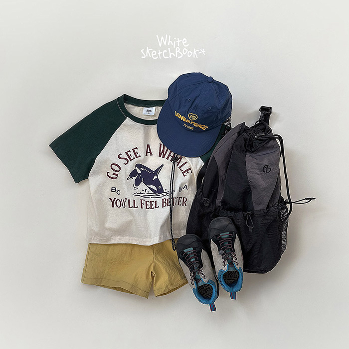 🇰🇷WhiteSketchBook短褲