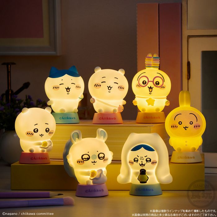 BANDAI 食玩 Chiikawa 發光小夜燈