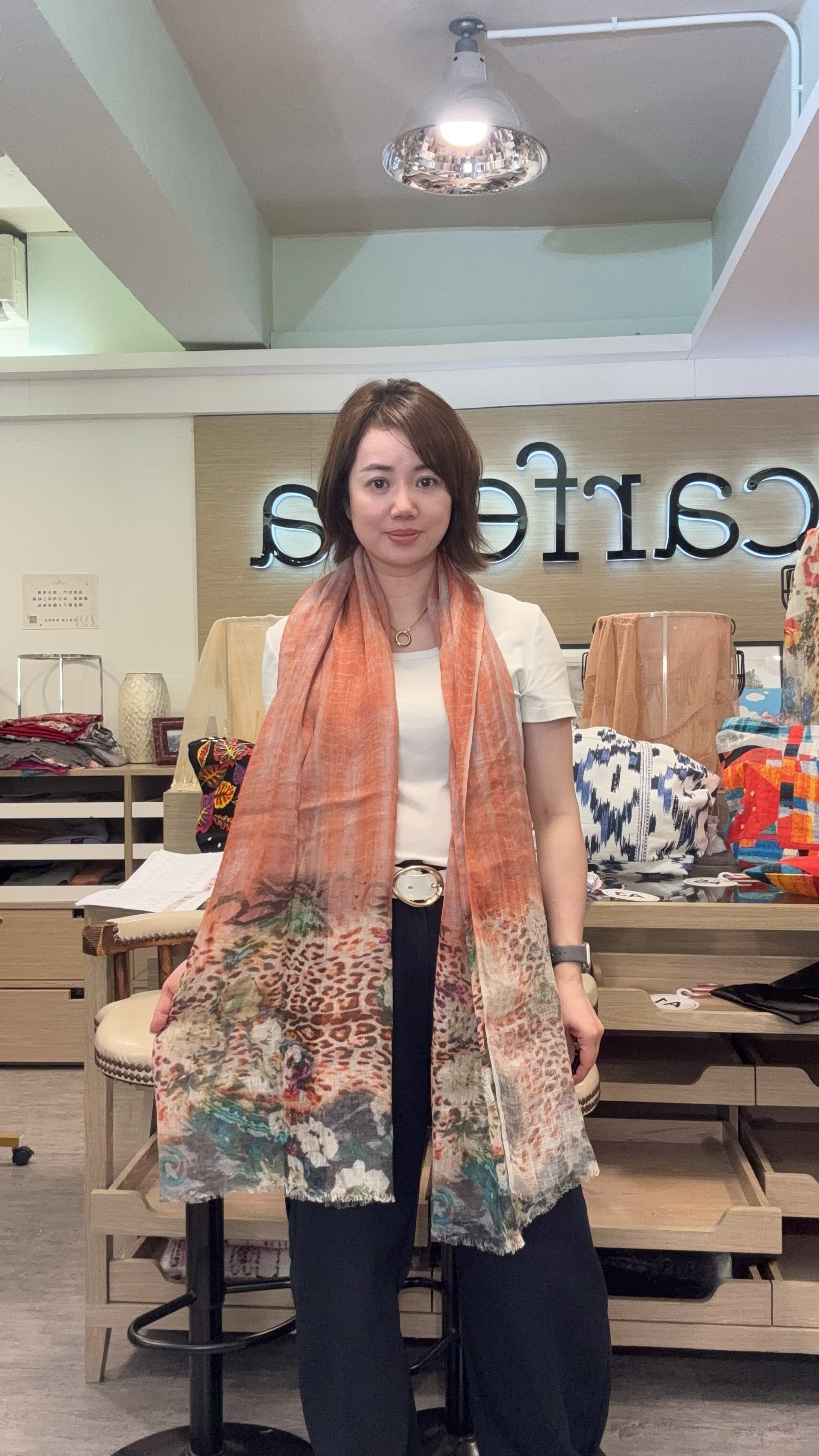[訂購] A22 印度手工刺繡 Scarf