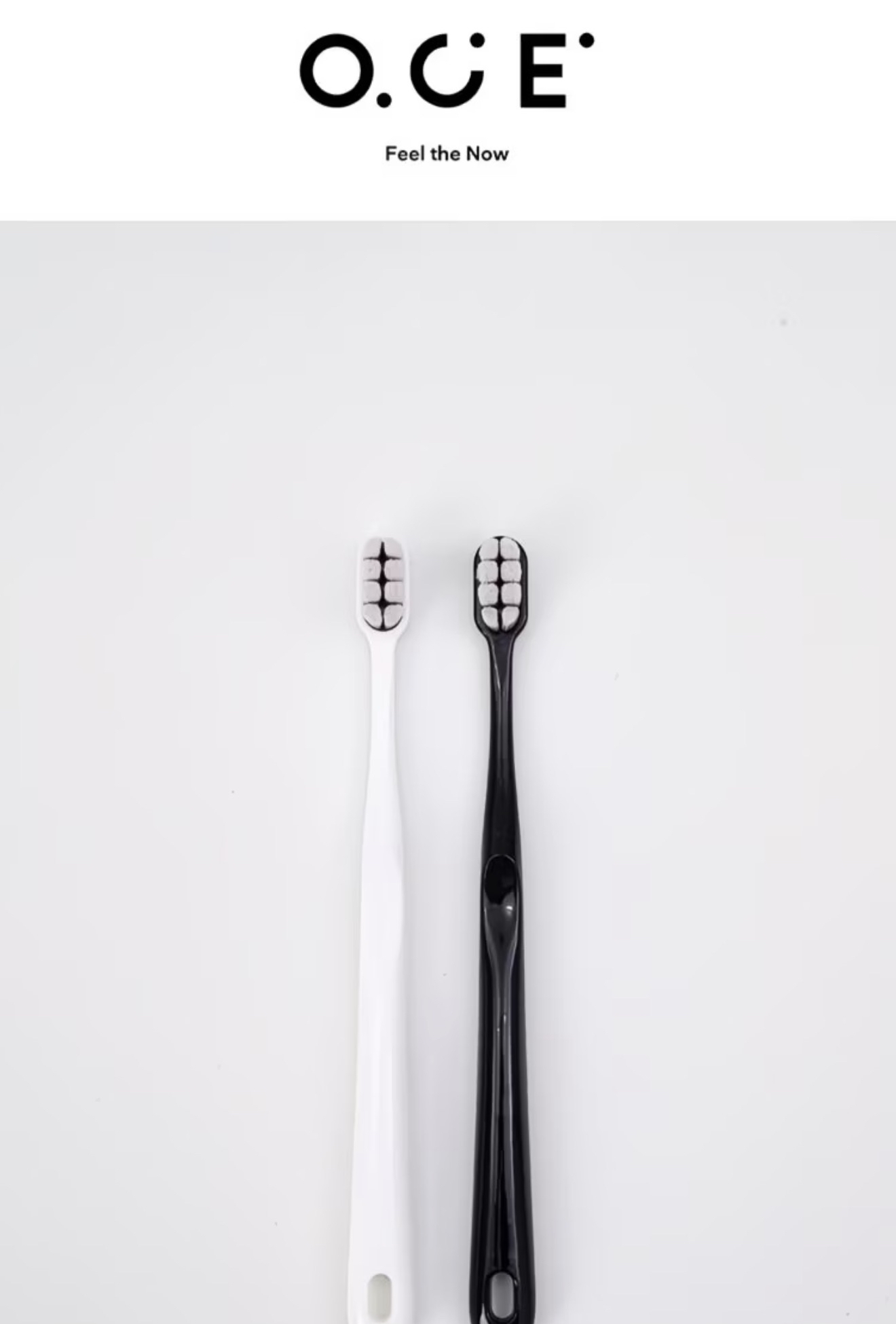 Porcelain Soft Bristle Toothbrush (2 pack )