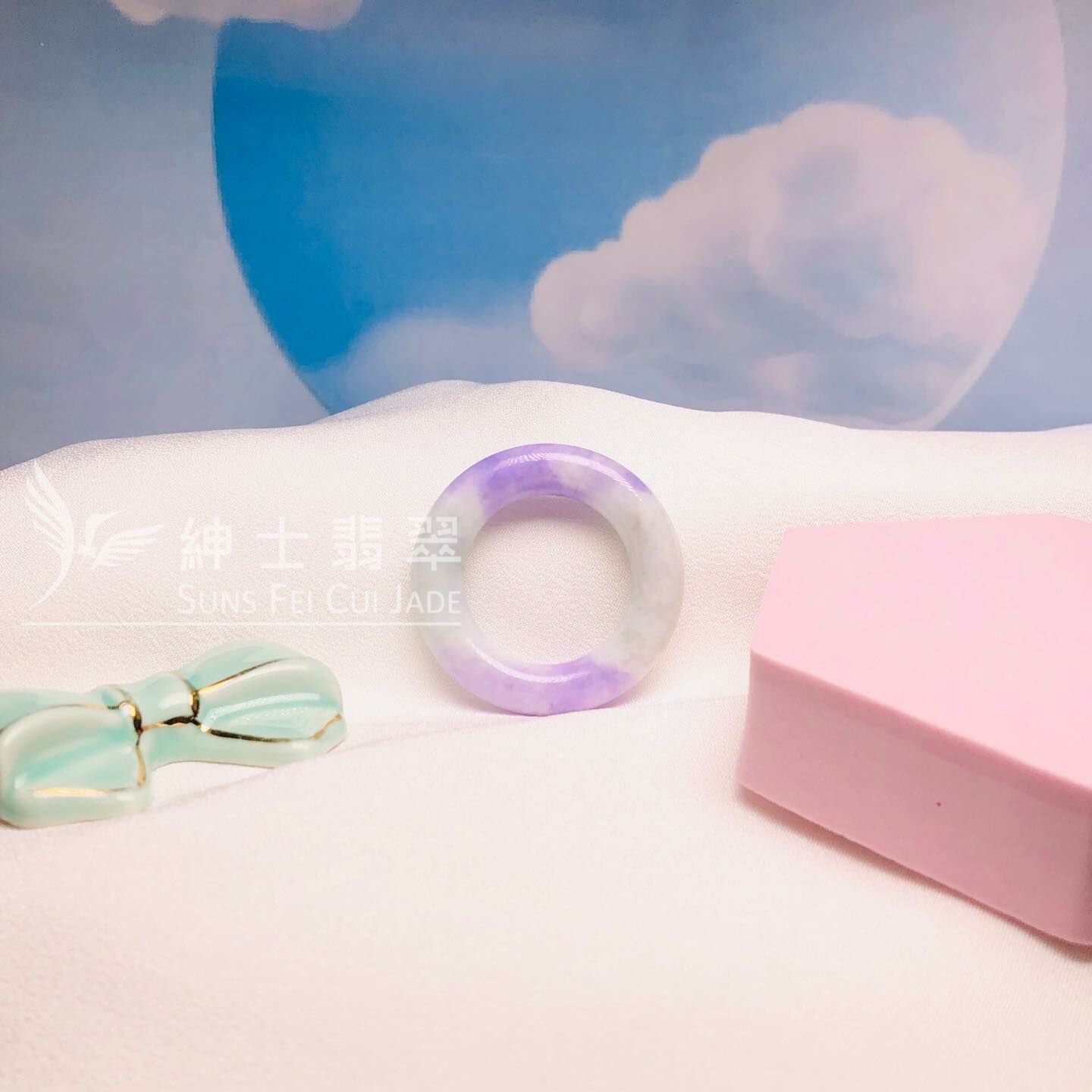 木那濃色藍紫肥嘟嘟平安環