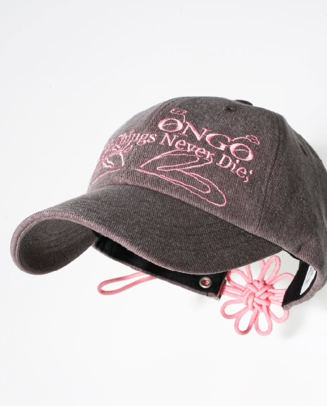 《Pre-Order》온고 ONGO old things never die Denim Flower Knot Cap 牛仔布帽子 (2026 Ver.)