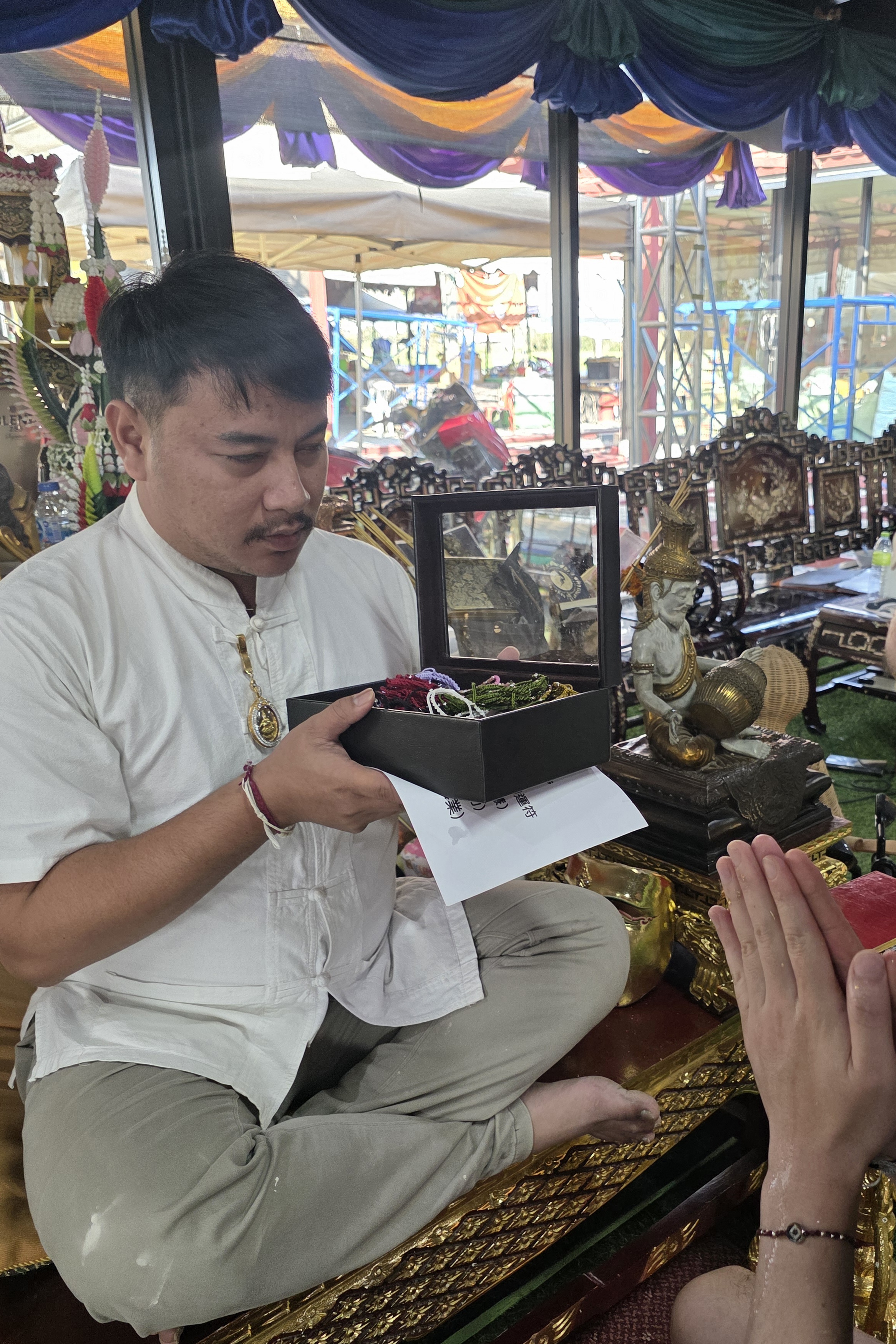 泰國百萬富翁開運開光手繩