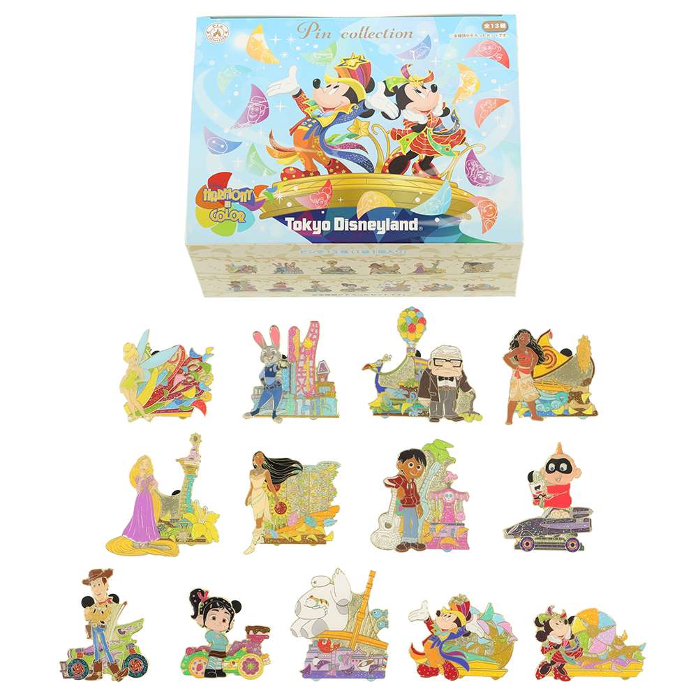 【預訂】TDR Disney Characters pin (13p)