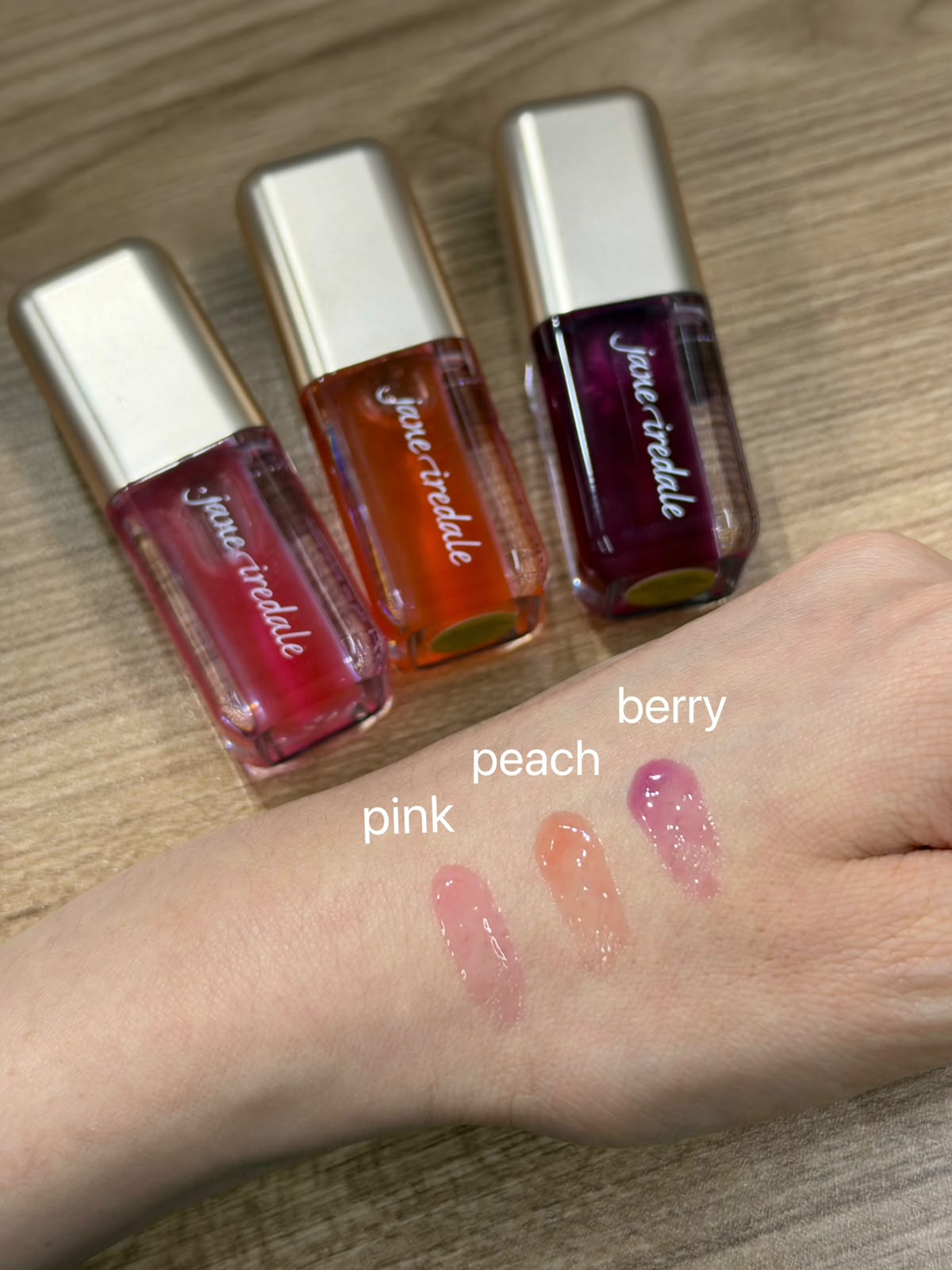 *最新產品* Jane Iredale Just Kissed 紅石榴變幻精華唇油