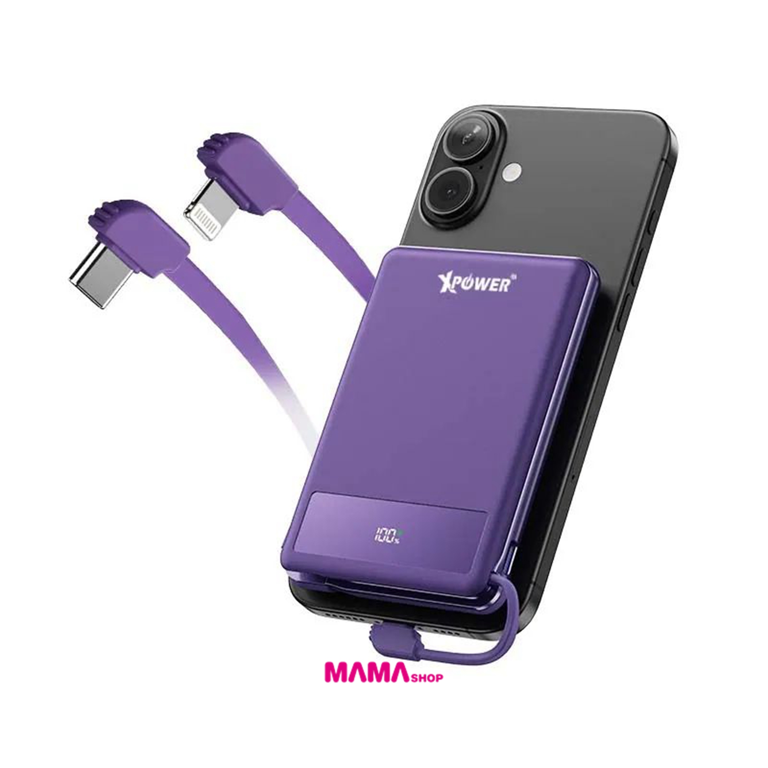 (3C可追溯二維碼) XPower MagThin 10 MT10數顯 10000mAh內置雙線 PD3.0 移動電源