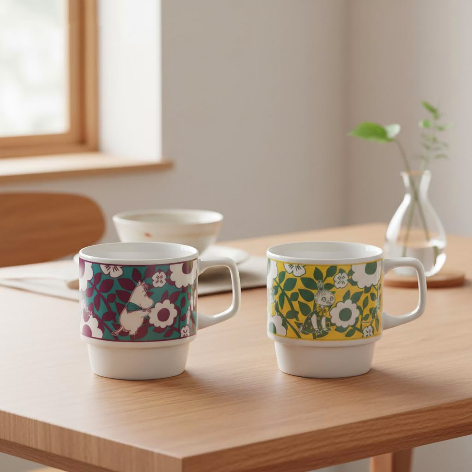 Moomin姆明 - 疊式咖啡杯子 (黃色姆明款)