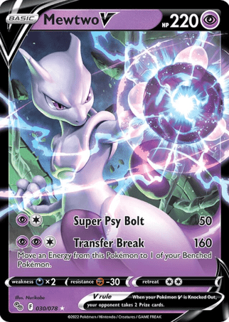 Pokemon TCG Pokémon GO - Mewtwo V-030/078