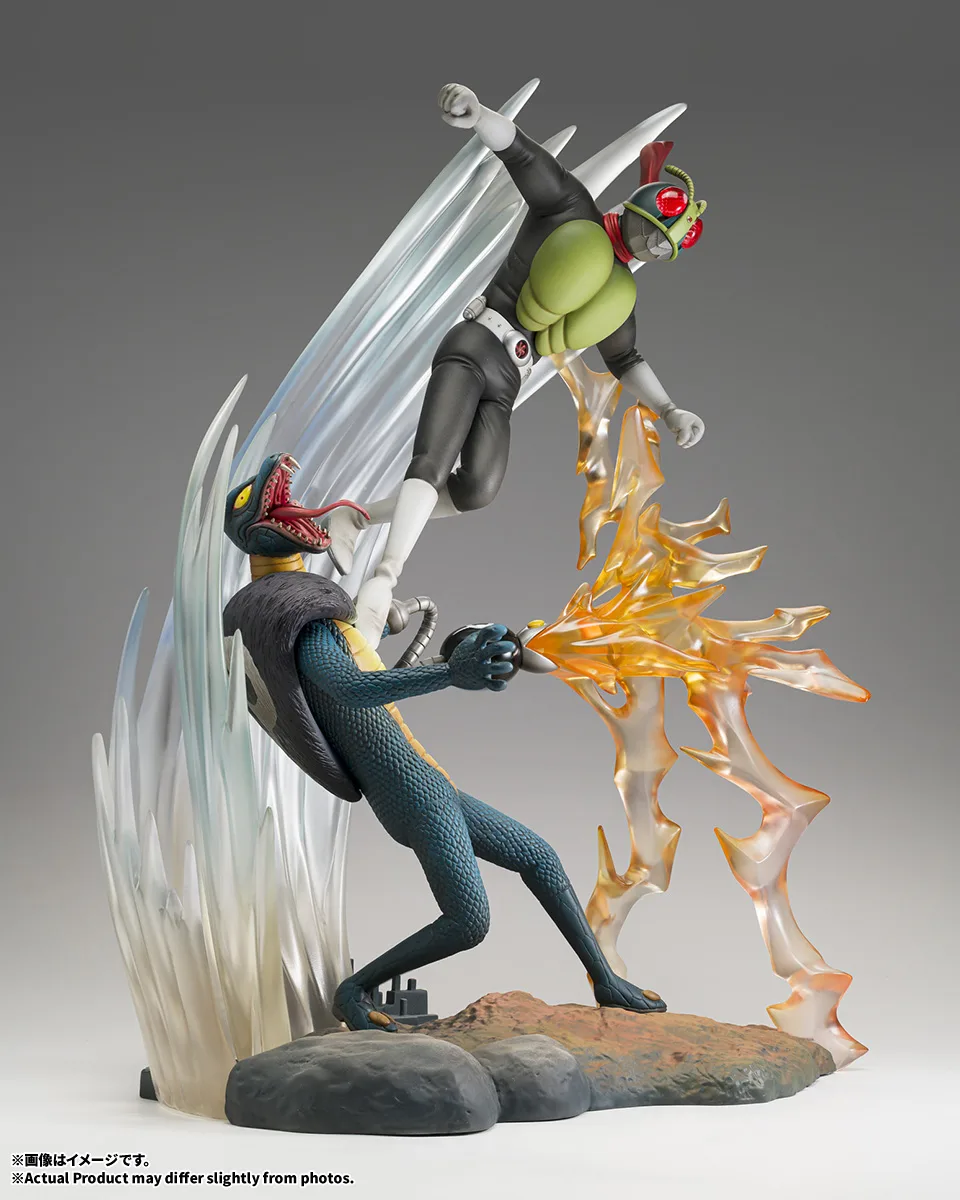 (預訂訂金 $400) (總價 $1016) Bandai Figuarts Zero 幪面超人 VS 眼鏡蛇男 (行版) Kamen Rider vs. Cobra Man