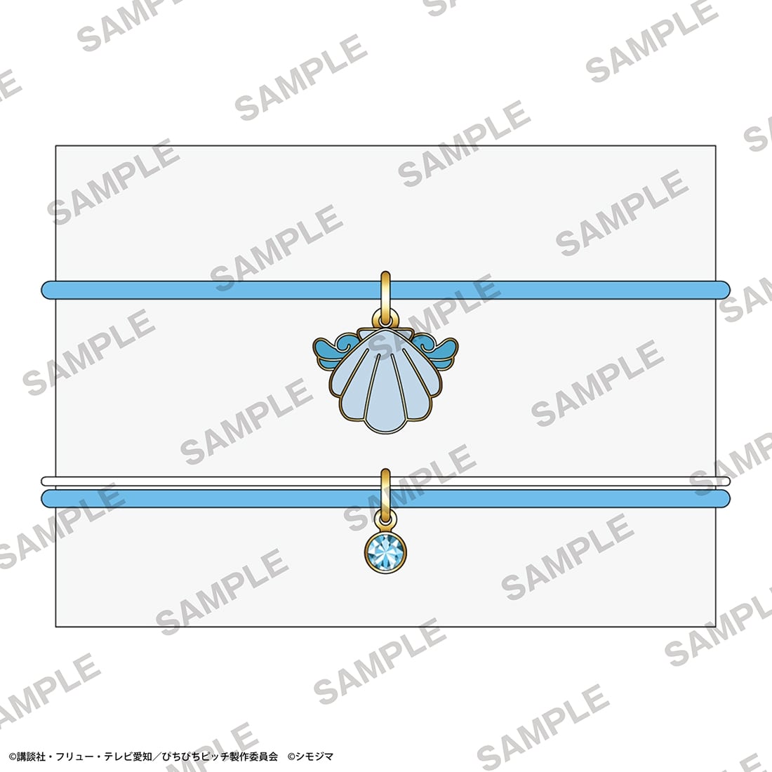  唱k小魚仙 玻璃珠吊飾橡筋手飾 日本製 #P-MMG0757 [kadokawa] (PRE-ORDER) [2026/10]