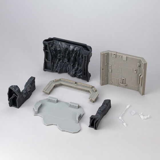 (預訂訂金 $100) (總價 $311) MegaHouse R.M.S. 機動戰士高達 1/144 HG 用場景 G Structure (GS03M) 最後一擊 (成型色版) (行版) Realistic Model Series G Structure Mobile Suit Gundam [GS03M] Last Shooting (Material Color Edition)