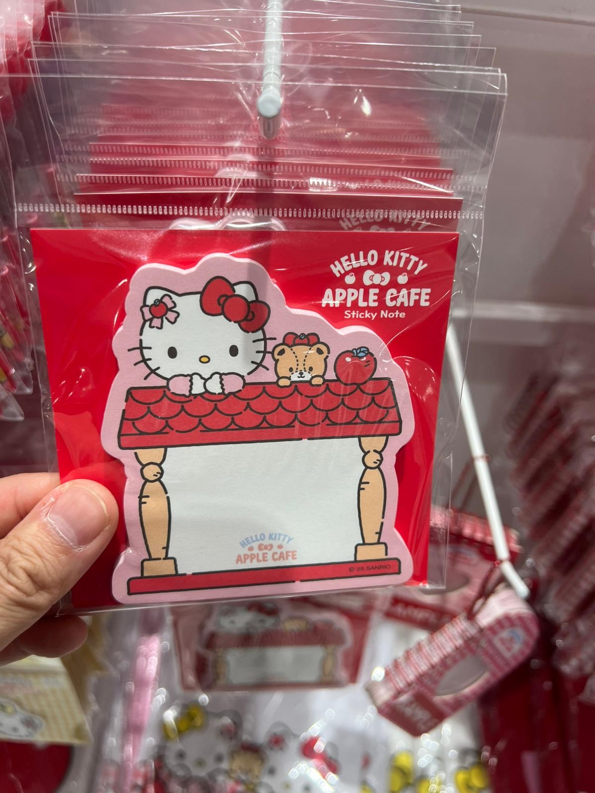 Hello Kitty Apple Cafe Memo Pad