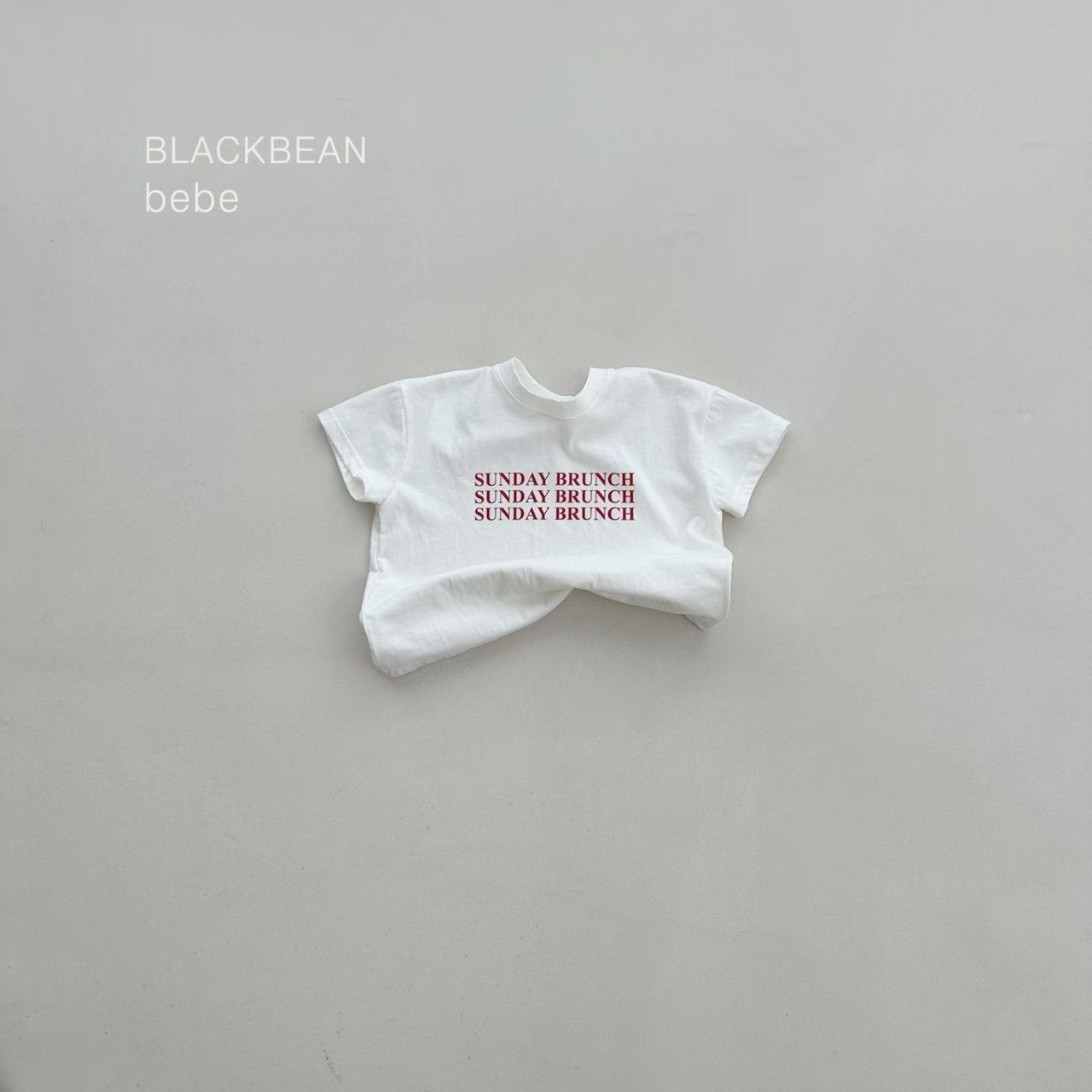 🇰🇷Blackbean&bebe tee親子