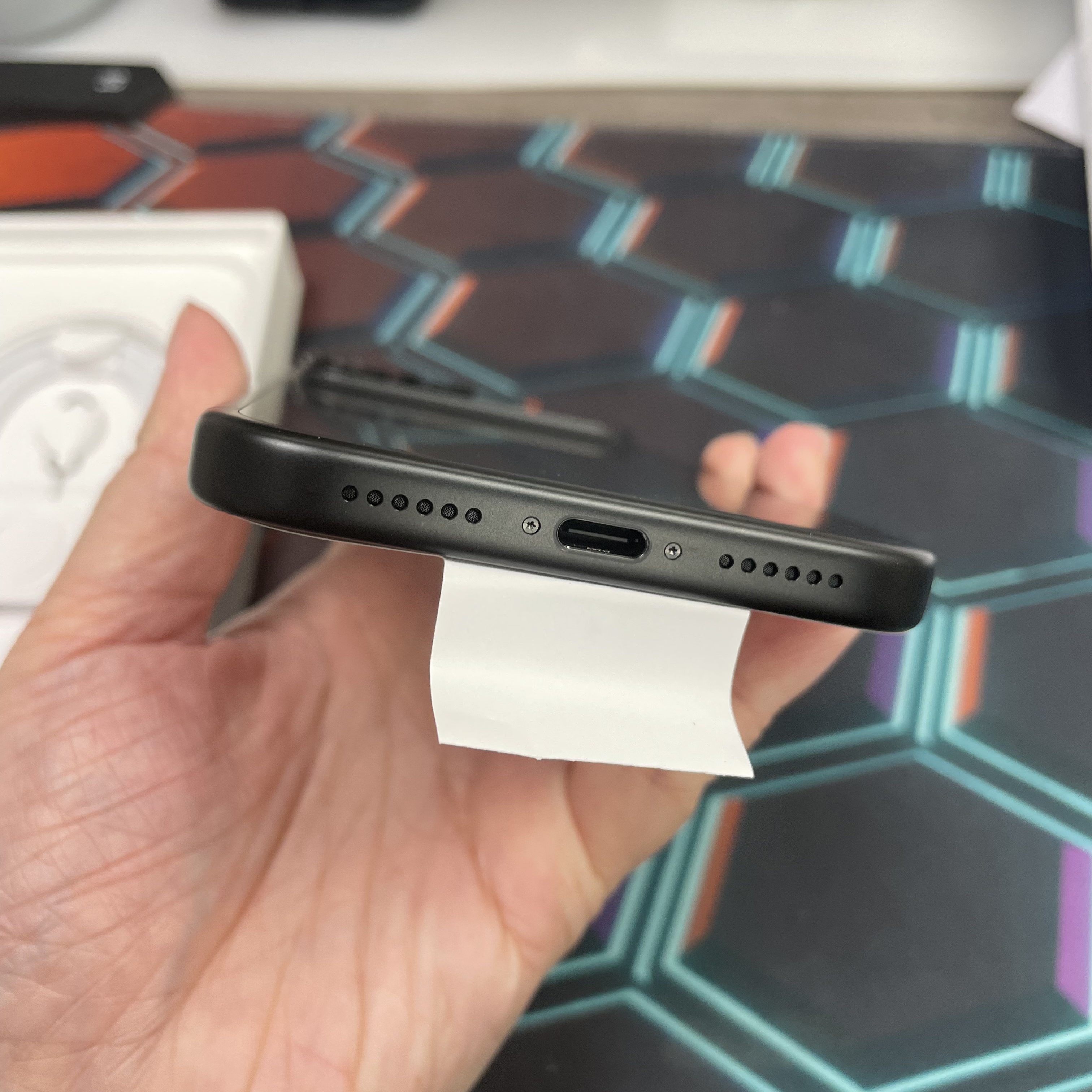 *8279 18 pro max 全新機 512GB 電100 黑色 black