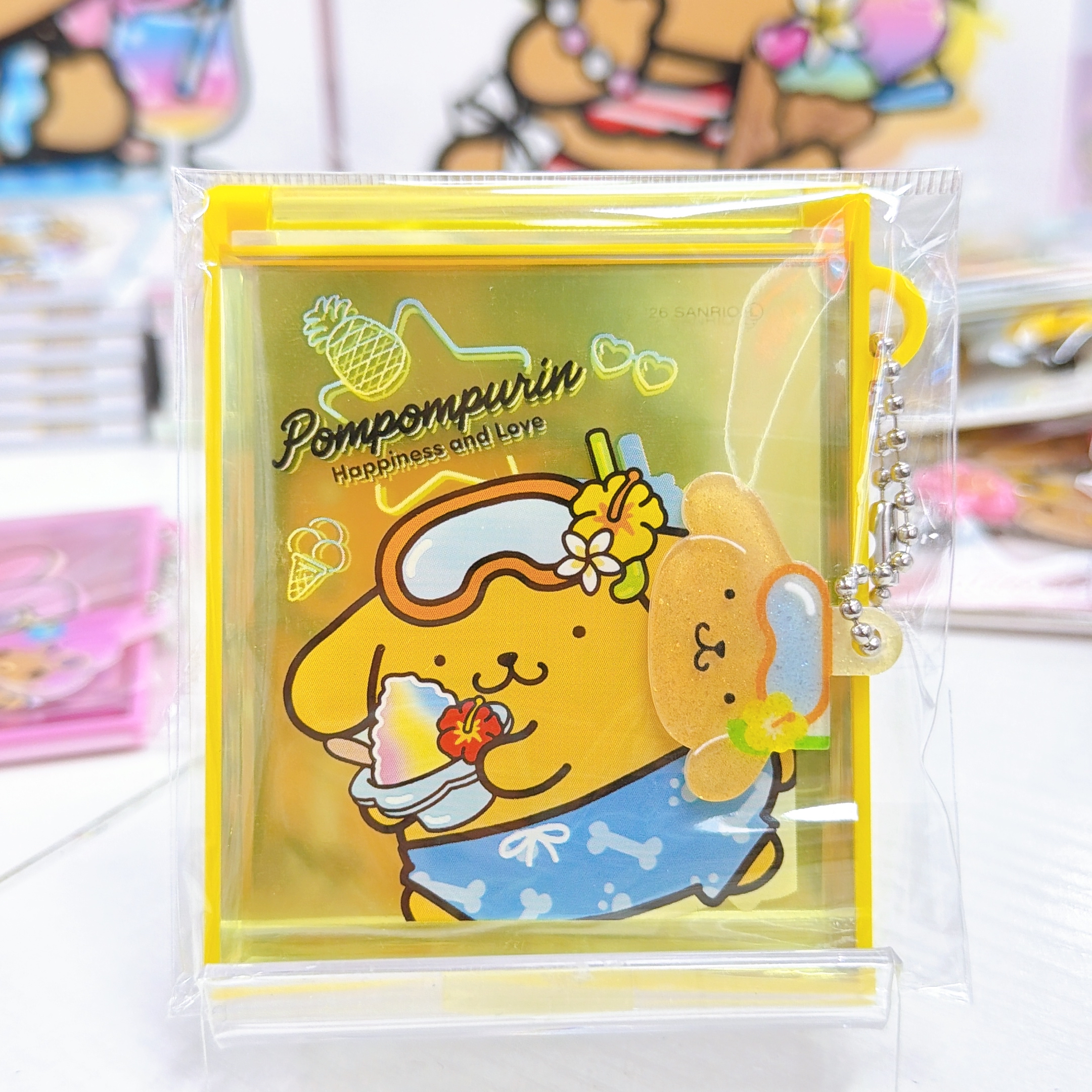 日本直送新款Sanrio黑皮夏威夷系列 文具產品