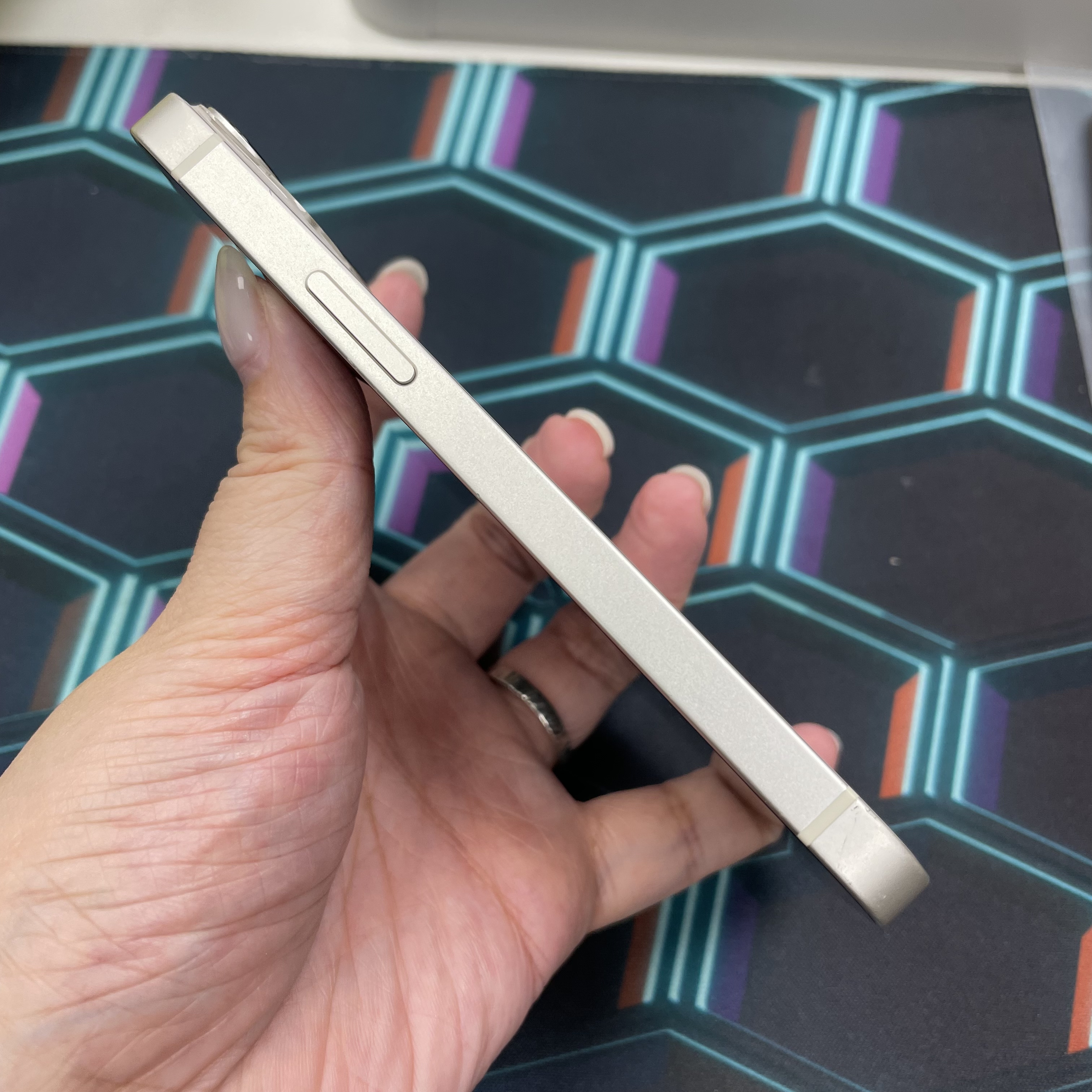 *6617 13 mini 超靚機 128GB 電100 白色 white