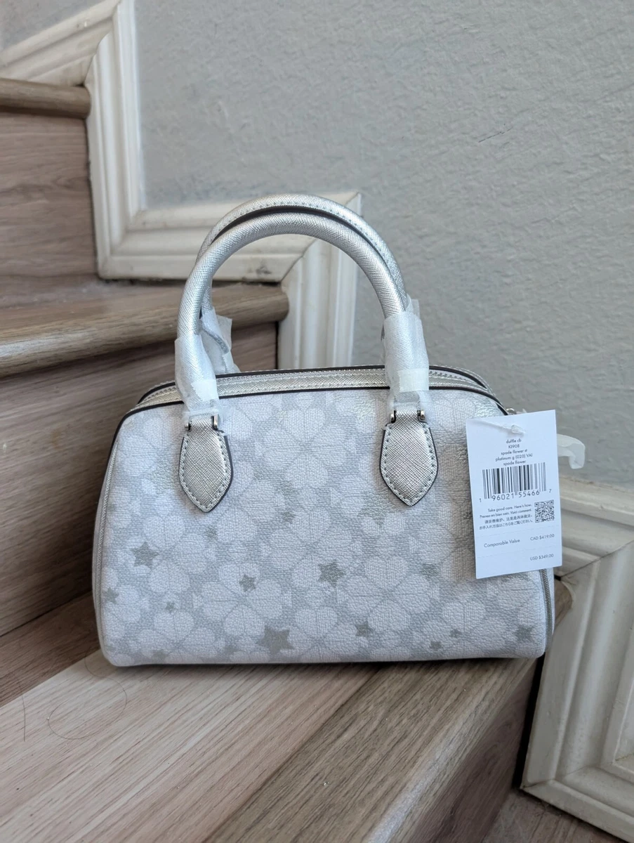 香港現貨-kate Spade Flower Star Toss Small Dolly Duffle Crossbody